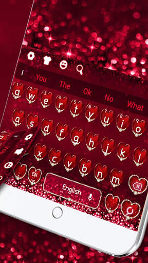 Red Wine Jewelry Keyboard screenshot 3