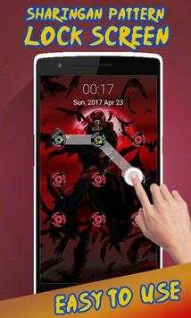 Sharingan Lock Screen Pattern screenshot 2