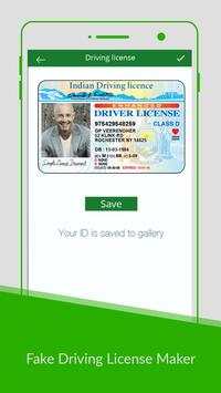 Driving Licence Maker Prank screenshot 4