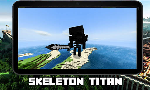 Mod Skeleton Titan Craft Addon screenshot 1
