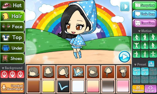 Rain Coat Pretty Girl screenshot 2