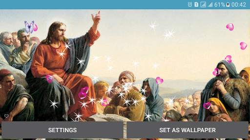 Jesus Live Wallpapers screenshot 3