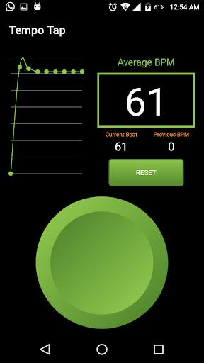 Tap Tempo - BPM counter screenshot 2