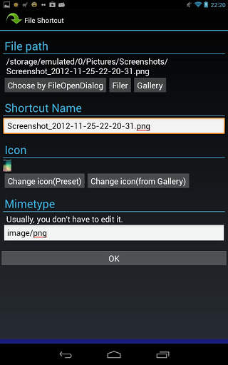 File Shortcut(OLD) screenshot 5