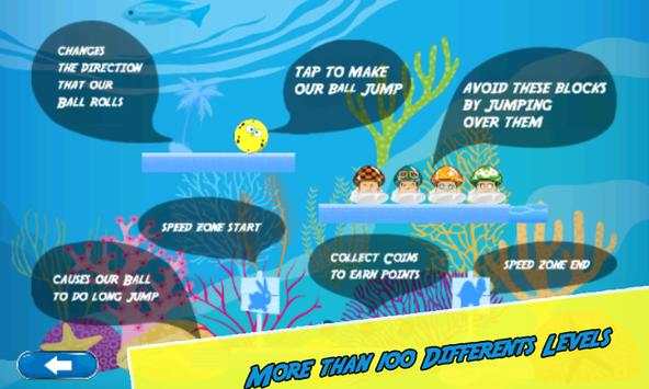 Sponge Boby Jump Ball screenshot 2