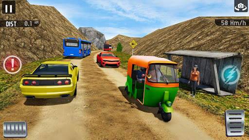 Modern Tuk Tuk Auto Rickshaw: Offroad Driving 2020 screenshot 3