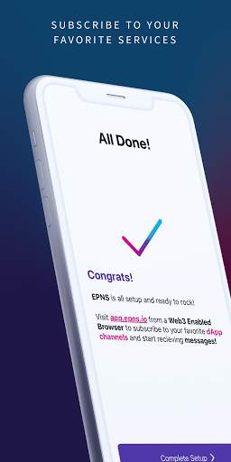 Ethereum Push Notification Service (EPNS) | Alpha screenshot 2