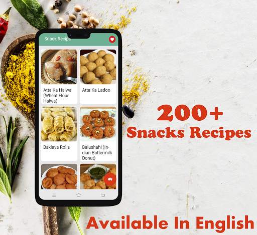 Snacks Recipe in English (Free) screenshot 2