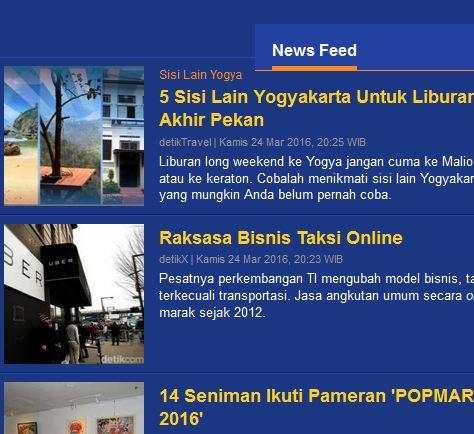 Detik Viva Tribun News screenshot 9