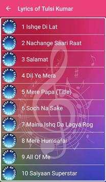 Best of Tulsi Kumar 2 تصوير الشاشة