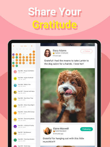 365 Gratitude Journal — Self-Care app स्क्रीनशॉट 12
