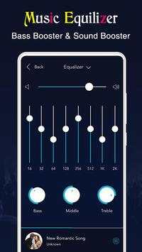 Music Equilizer : Sound Booster Music Player screenshot 2