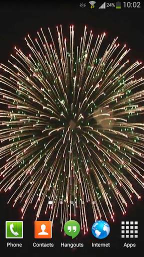 Fireworks Live Wallpaper HD 3 screenshot 4