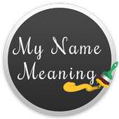 My Name  Meaning logo