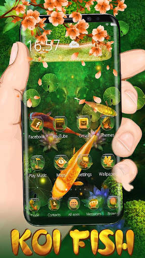Koi fish themes screenshot 4
