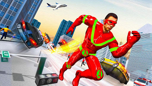 Flying Robot Games: Super Hero screenshot 6