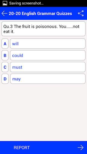 English Grammar Quiz screenshot 7