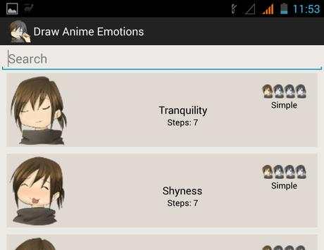 How to Draw Anime Emotions скриншот 9
