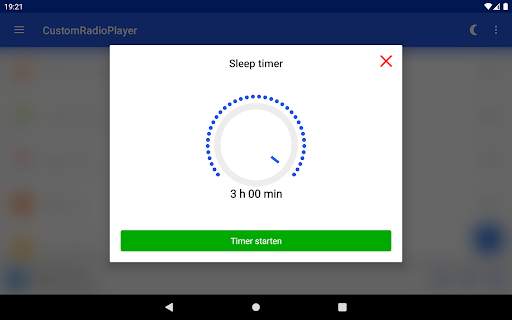 CustomRadioPlayer - Basic URL-RadioStream App screenshot 9