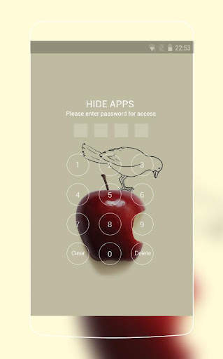 Theme for galaxy j2 ace with red apple screensaver screenshot 3