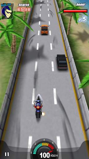Racing Moto 3D screenshot 4