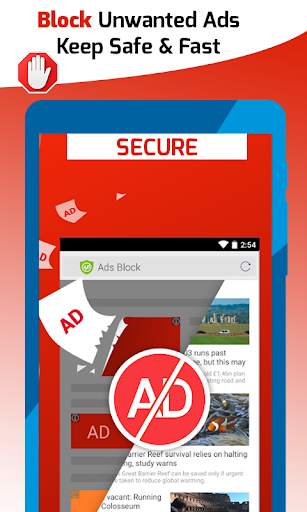 Olyfox Browser-Fast & Secure Browser, Safe Browser screenshot 3