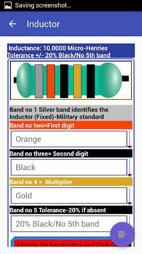 Resistor Capacitor Inductor screenshot 13
