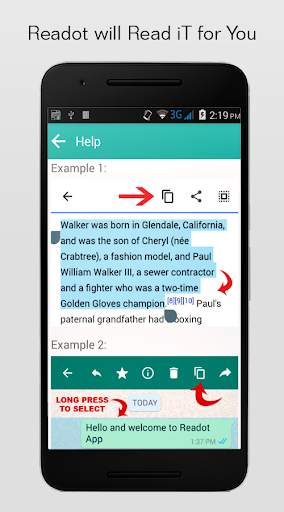 Readot - Copy Text to Read iT screenshot 6