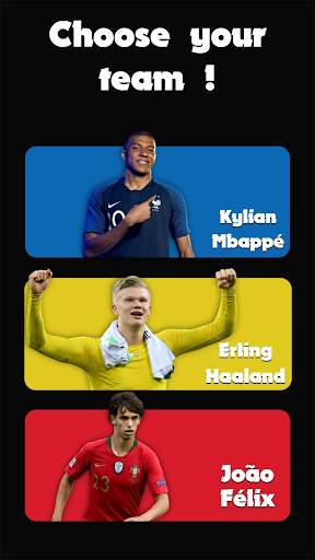 Mbappé vs Haaland vs Félix - Free Soccer Game Free screenshot 1