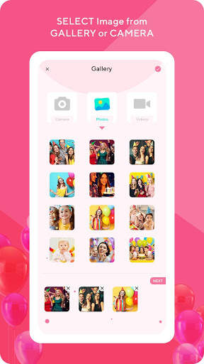 Birthday Video Maker with Music 2020 screenshot 1