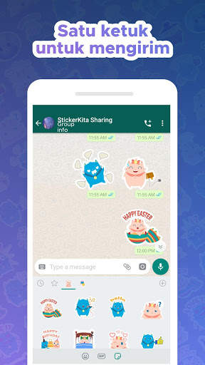 StikerKita💖Aplikasi Stiker GRATIS untuk WA screenshot 3