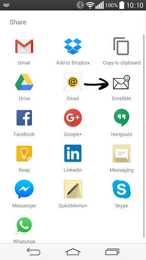 EmailMe - Fast Notes to Self screenshot 4