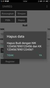 Registrasi SIM 3 Langkah screenshot 6