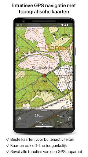 Topo GPS screenshot 1