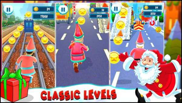 Subway Runner : Run Santa Run Adventure screenshot 1