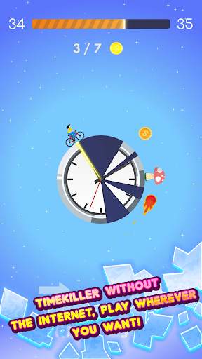 Bicycle Jump - time killer offline adventure game screenshot 2