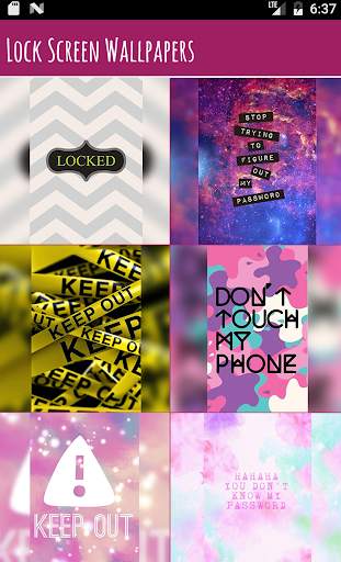 Lock Screen Wallpapers Free screenshot 1