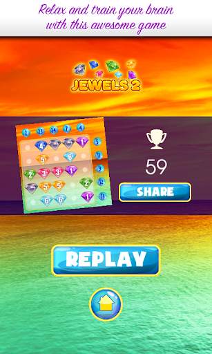 Jewels #2  - Number puzzle game *Gold Edition screenshot 5