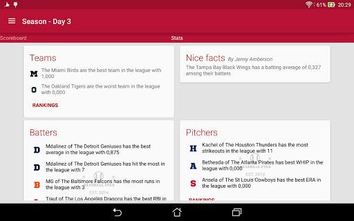 Baseball Legends Manager 2016 screenshot 14