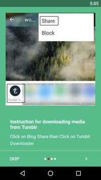 Video | Photo | GIF | Mp3 Downloader for Tumblr screenshot 2