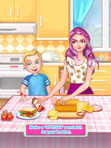 Siblings War - Cleaning Day screenshot 4