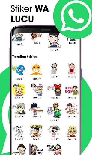 WA Stiker Lucu WaStickerApps screenshot 4