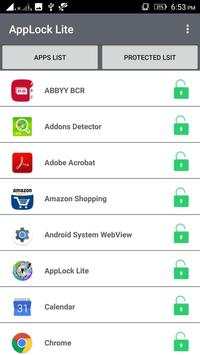 AppLock Lite screenshot 2