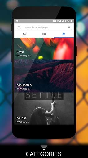 NEVER SETTLE Wallpapers screenshot 2