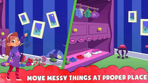 Dream House Cleaning Game - Girls Room Cleanup screenshot 2