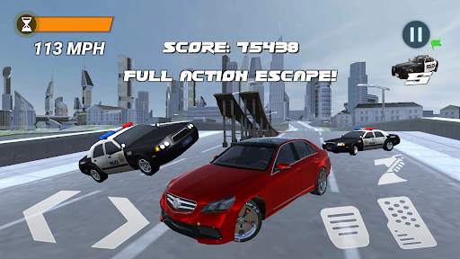 Mercedes Escape Police Car screenshot 2