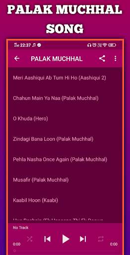 Palak Muchhal Song || Hindi Gaana || Sad Song screenshot 2