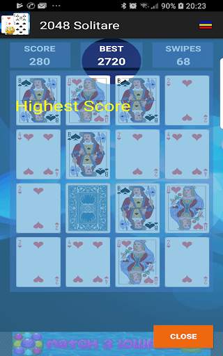 2048 Solitare screenshot 6