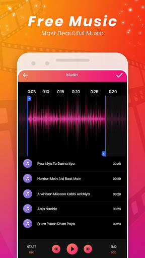 Video Maker of Photos with Music & Video Editor скриншот 5