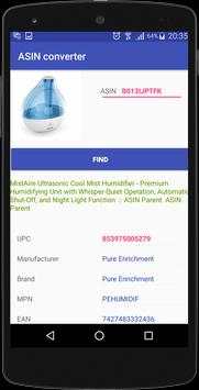 ASIN Converter : Amazon Seller screenshot 2